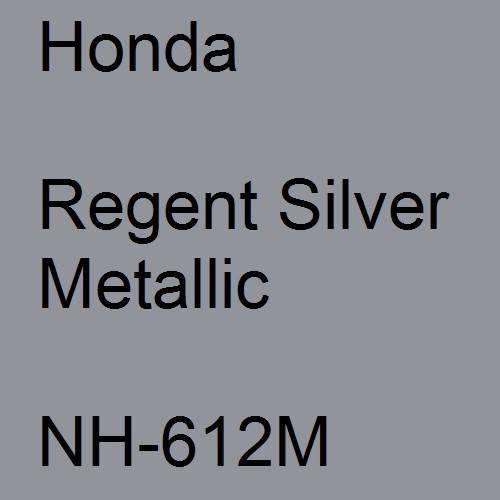 Honda, Regent Silver Metallic, NH-612M.